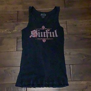 Sinful tank top